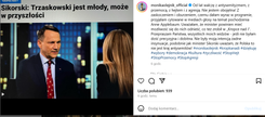 Oburzenie po wywiadzie Moniki Olejnik. Nocny wpis dziennikarki
