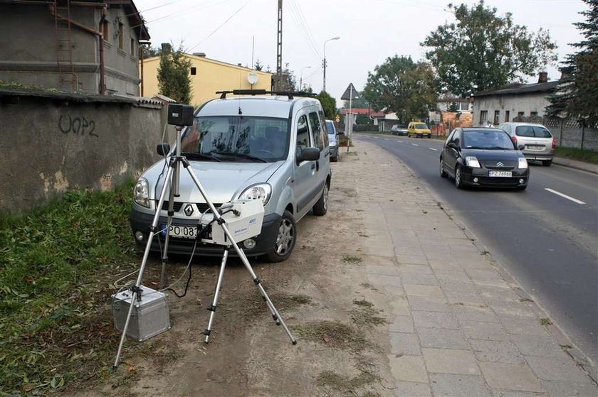 Tu cię złapią na radar!