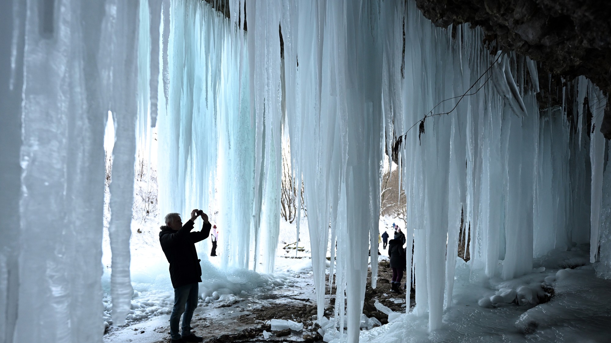 Ľadopád Šikľavá skala 