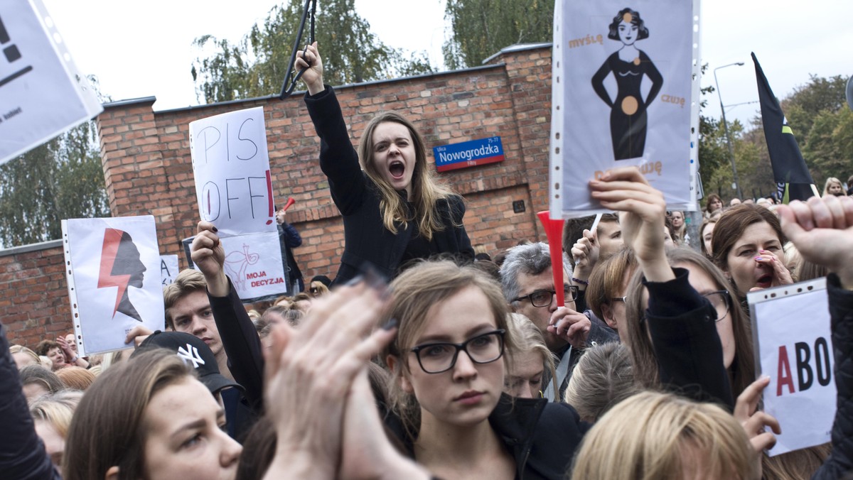 Poland Abortion Demonstration