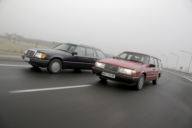 Mercedes S124 kontra Volvo 740 kombi - który klasyk będzie lepszy na co dzień