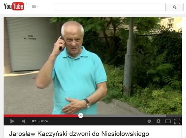 Jak Kaczyński dzwoni do Niesiołowskiego: Będzie przebój na całą Polskę [WIDEO]