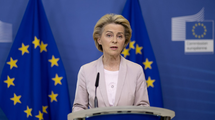 Ursula von der Leyen levelet küldött Jakab Péternek /Fotó: Northfoto