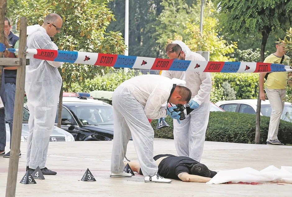 Aleksandar Stamenkovic likvidiran je u Belvilu