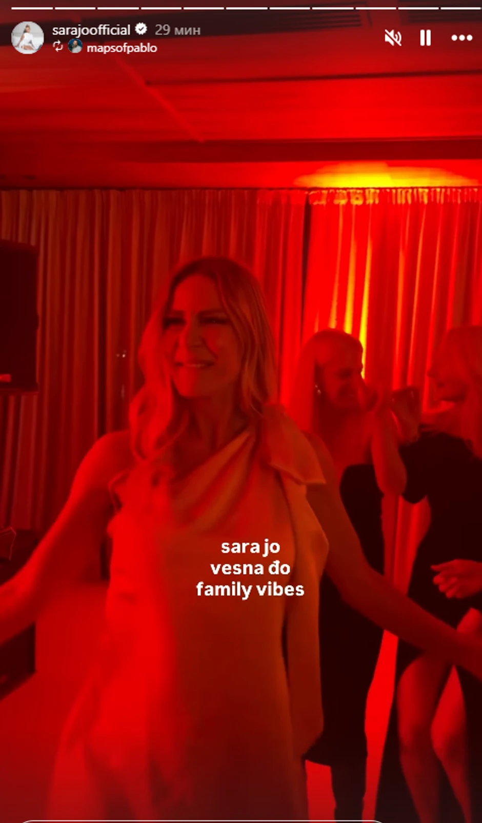 Žurka na rođendanu Dunje Jovanić