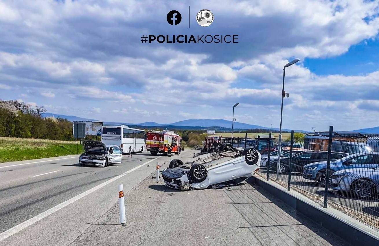 Na Herlianskej ulici v Košiciach došlo k nehode.