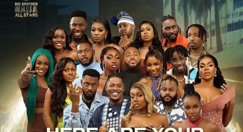 20 housemates of Big Brother Naija All Stars Season Eight [Instagram/bigbronaija]