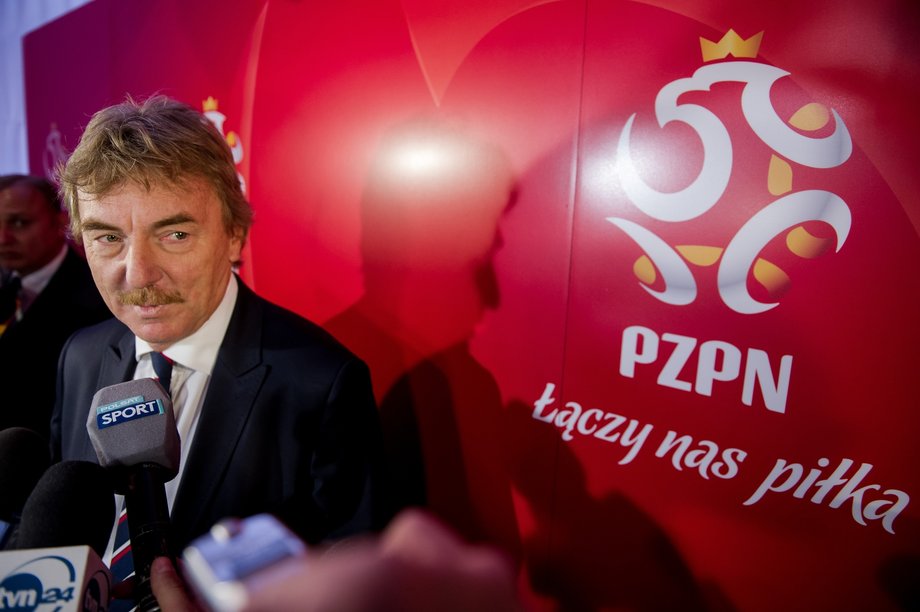 Prezes PZPN Zbigniew Boniek