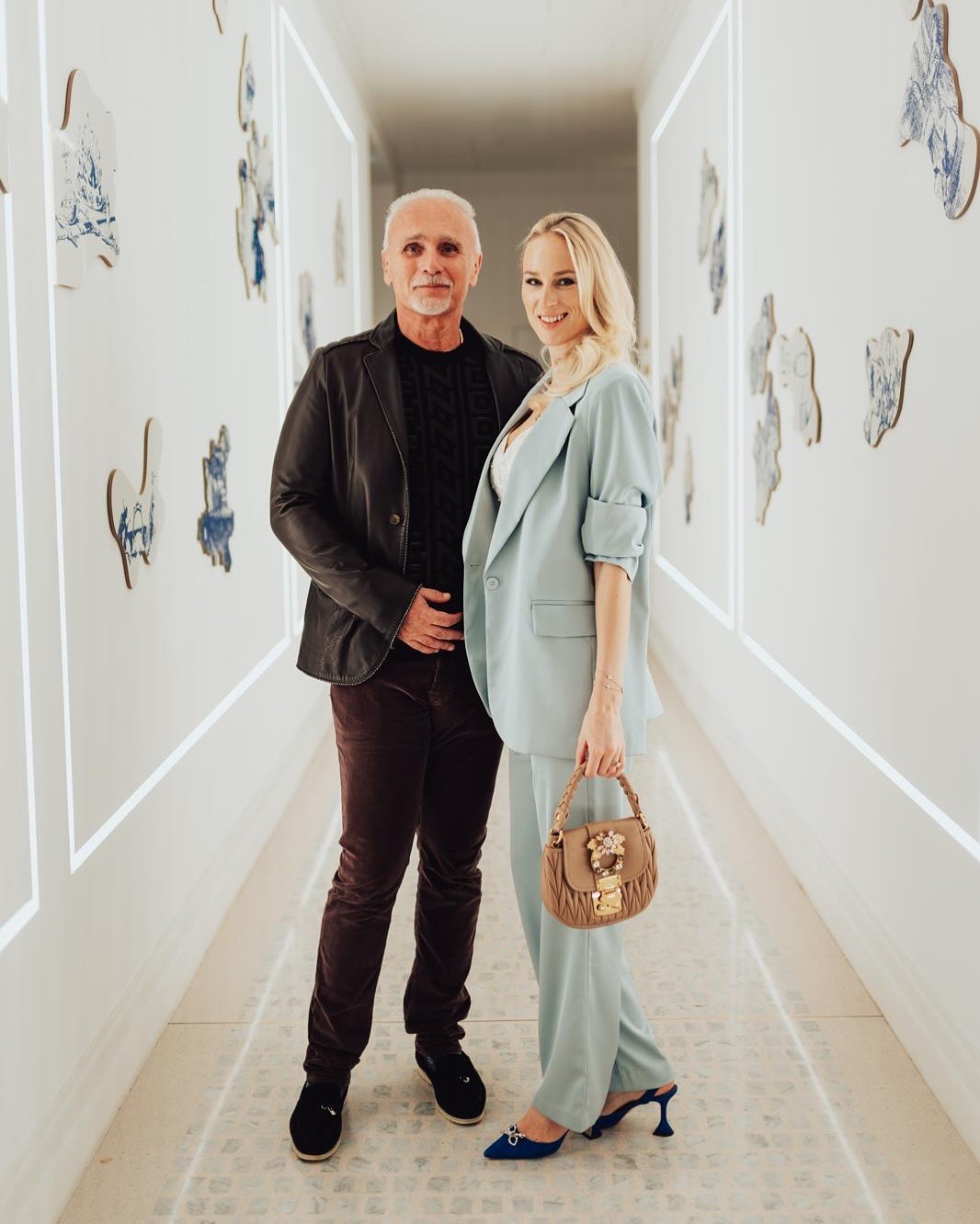 Miliardár Richard Chlad a jeho manželka Anna-Marie Chladová Kánská.