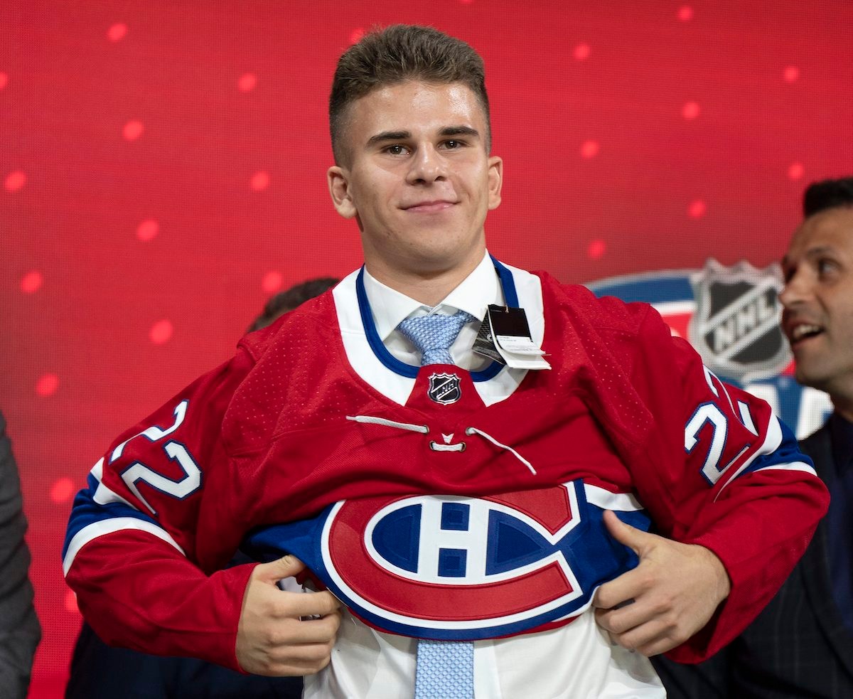 Montreal Canadiens si v 1. kole vybral ďalšieho Slováka Filipa Mešára. 