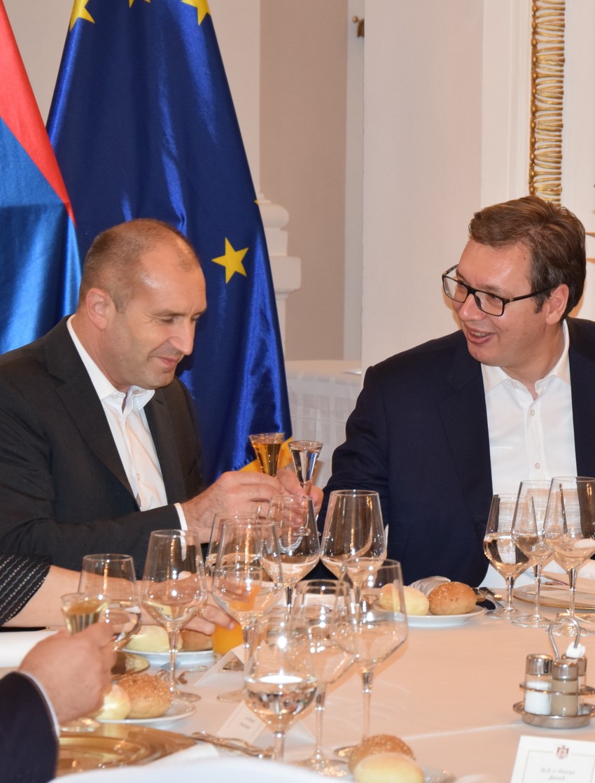 Rumen Radev i Aleksandar Vučić 