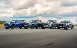 Test porównawczy pikapów: Ford Ranger, Isuzu D-Max, Nissan Navara, Toyota Hilux