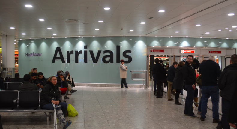 Heathrow Airport Arrivals