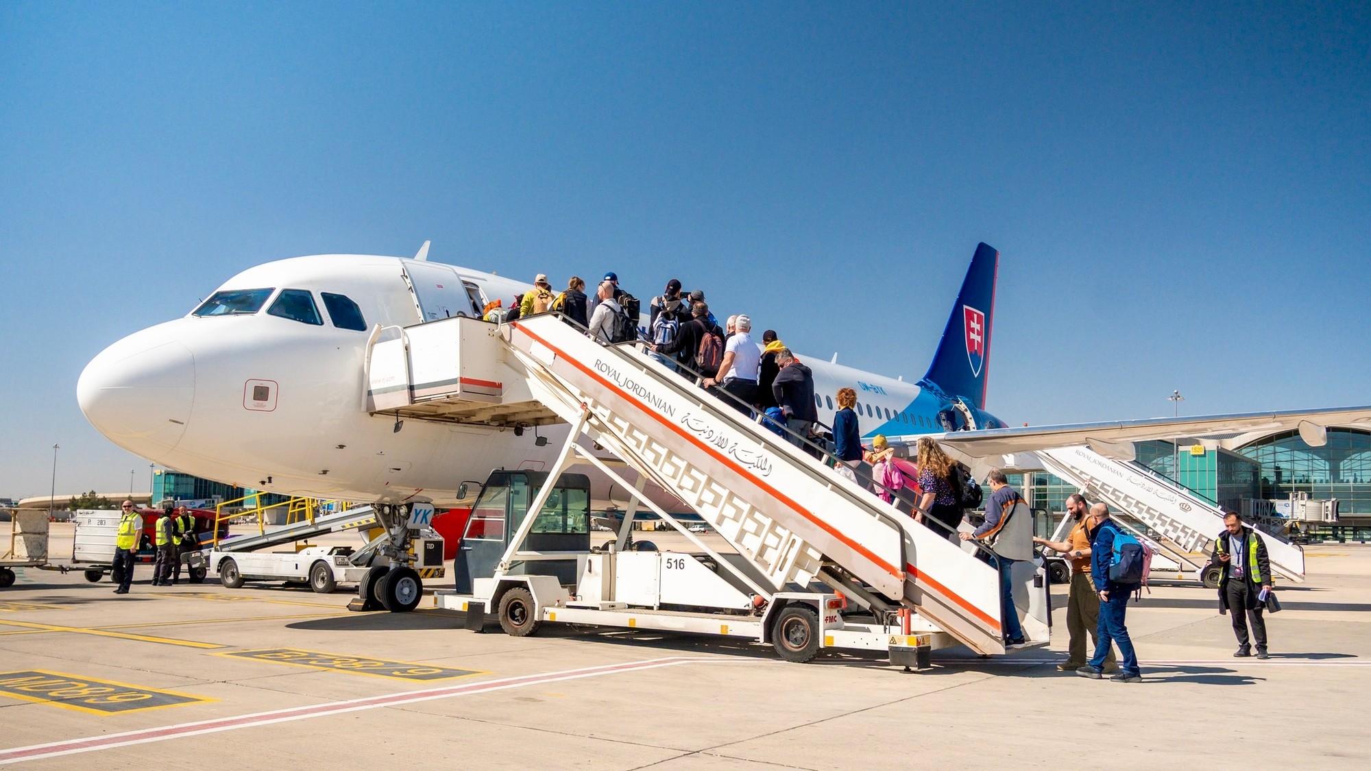 V Bratislave pristáli ďalšie dva repatriačné lety z Jordánska a Ománu. (ilustračné foto)