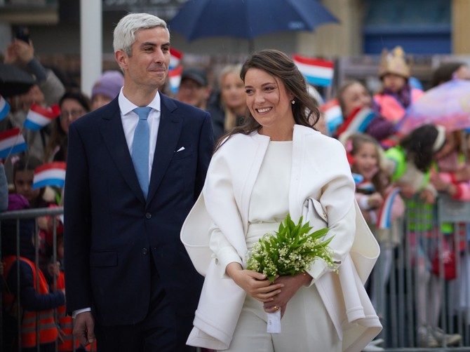 Princeza Aleksandra od Luksemburga sa suprugom