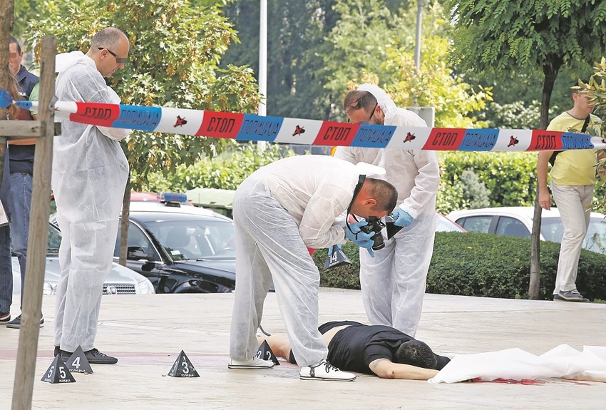 Aleksandar Stamenkovic likvidiran je u Belvilu