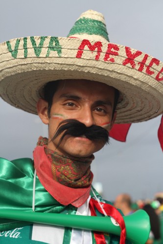 Meksykanie najbarwniejszymi kibicami na mundialu w Brazylii