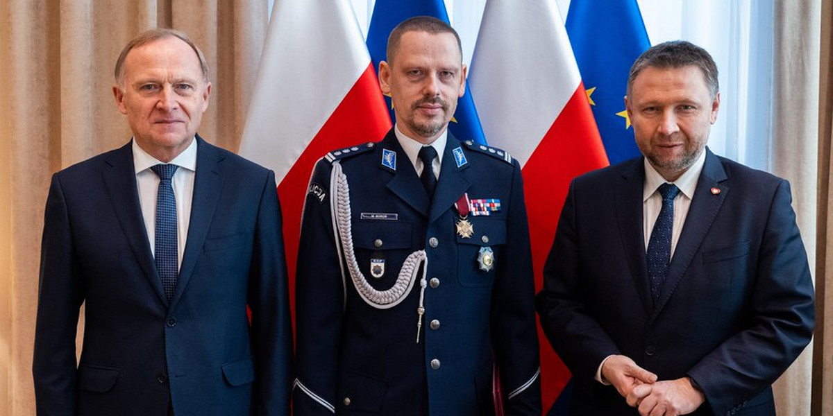 Nowym komendantem głównym policji został Marek Boroń.
