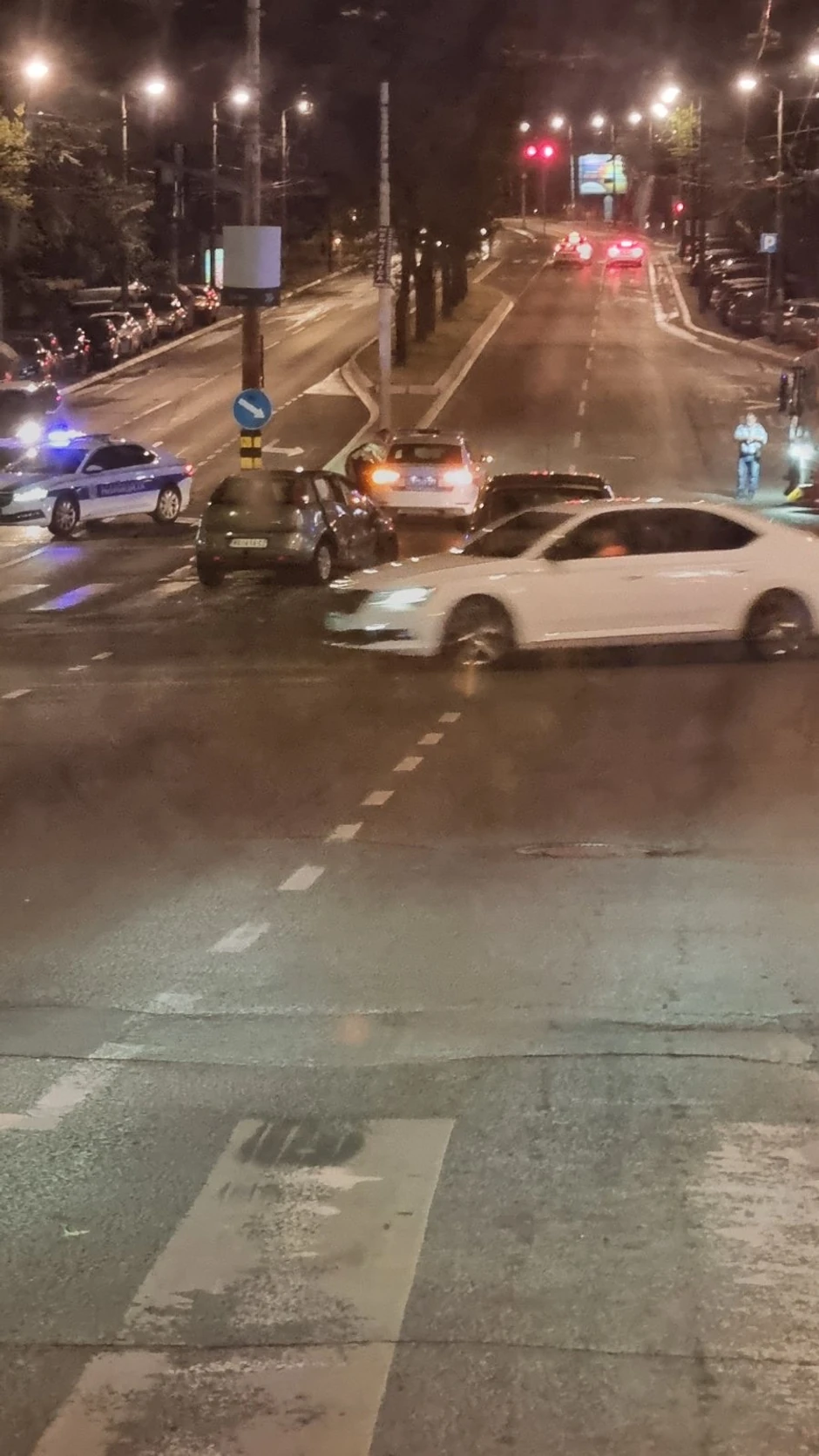 Saobraćajna nesreća u Ulici Vojislava Ilića