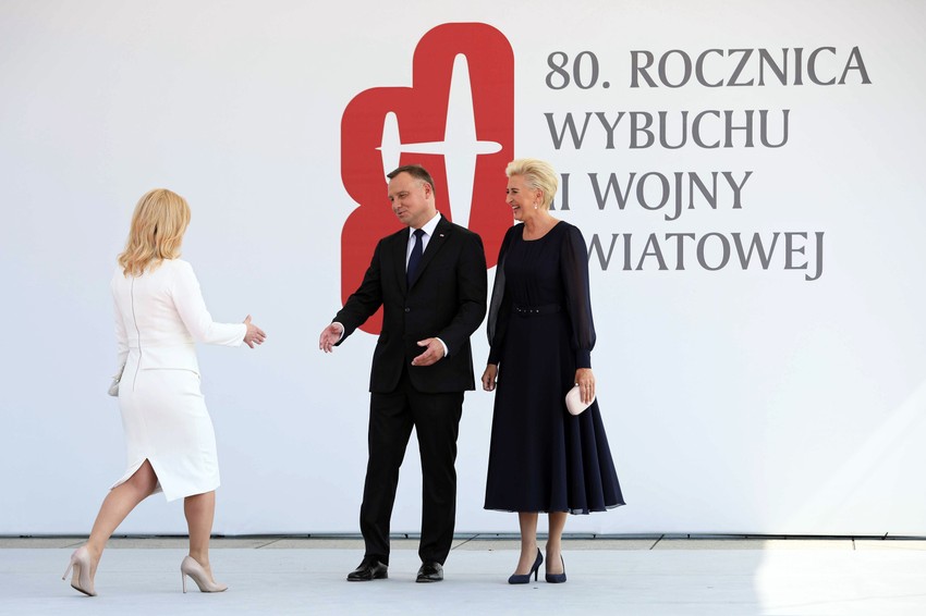 Kolinda Grabar Kitarović u Poljskoj