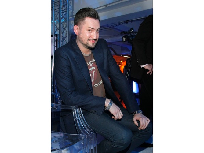 Marcin Prokop na premierze kosmetyków Dove Men Care