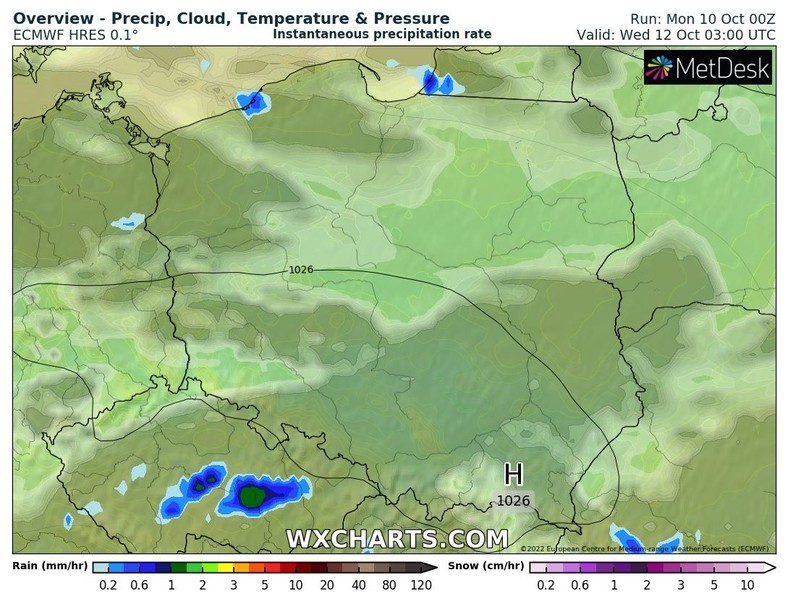 W nocy dominować będzie pogodne niebo