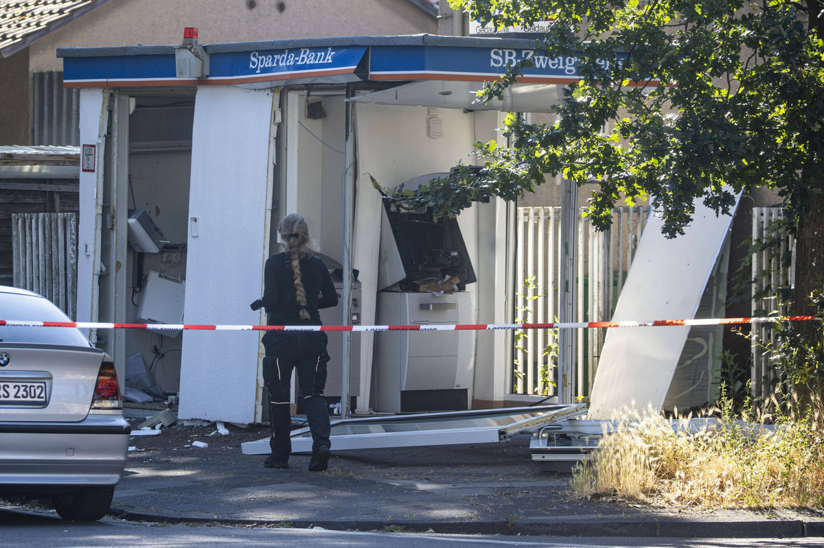 Plaga wybuchów niemieckich bankomatów