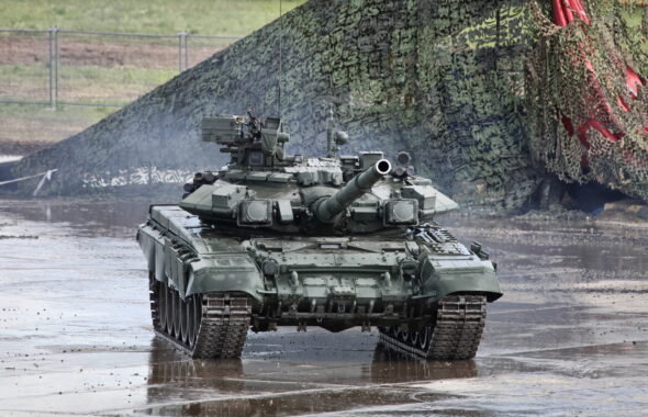 Rosyjski czołg T-90. Źródło: Wikimedia Commons