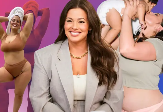 Ciałopozytywna Ashley Graham wrzuca selfie w negliżu i zachęca do kochana swojego ciała latem