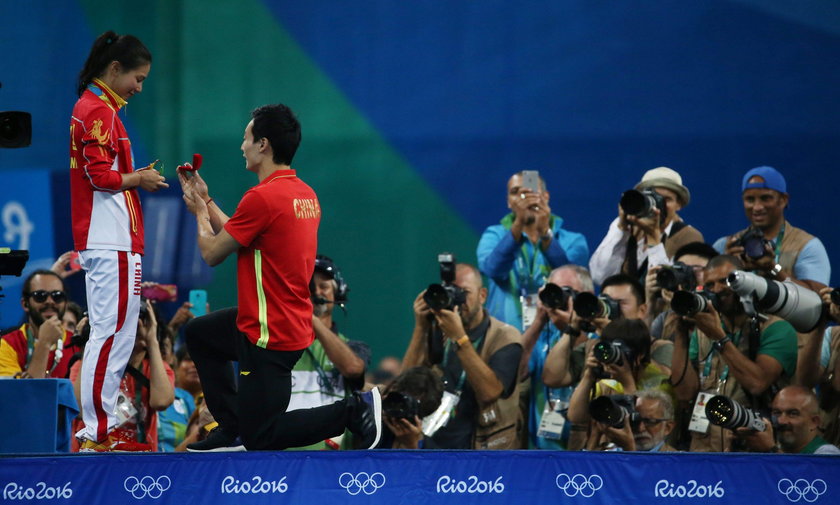 Rio 2016: He Zi zdobyła medal i... przyjęła oświadczyny