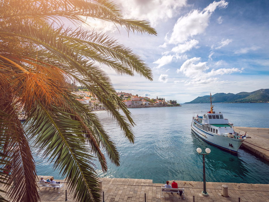 KORČULA, CROATIA: Something of an untouched paradise, the island of Korčula is filled with olive groves, tiny villages, a charming old town, and quiet beaches to explore. It is also known for its spectacular white wine, Grk, that you can sample at one of its wineries.