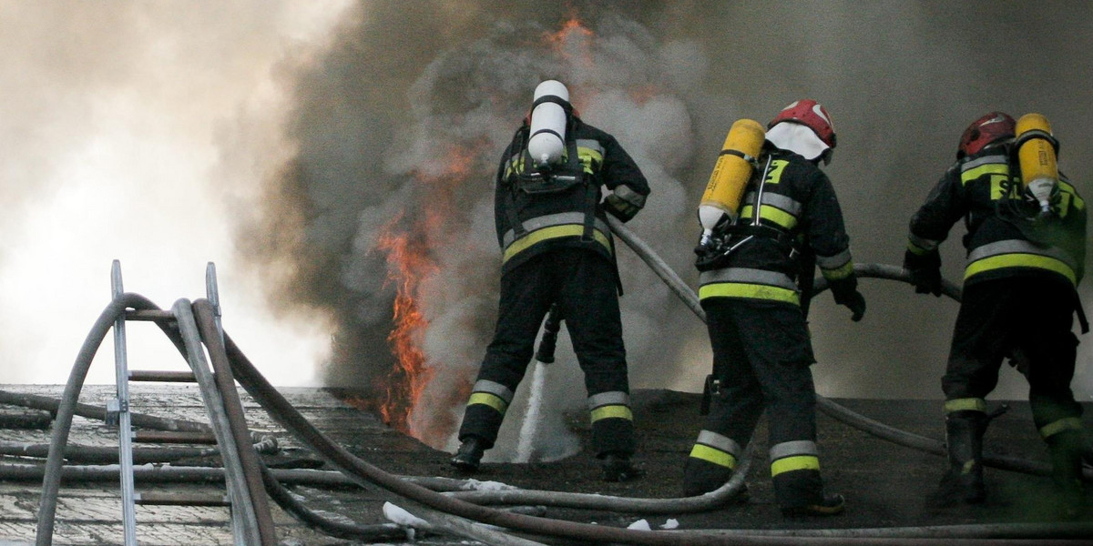 Tragiczny pożar w Hajnówce. Nie żyje kobieta