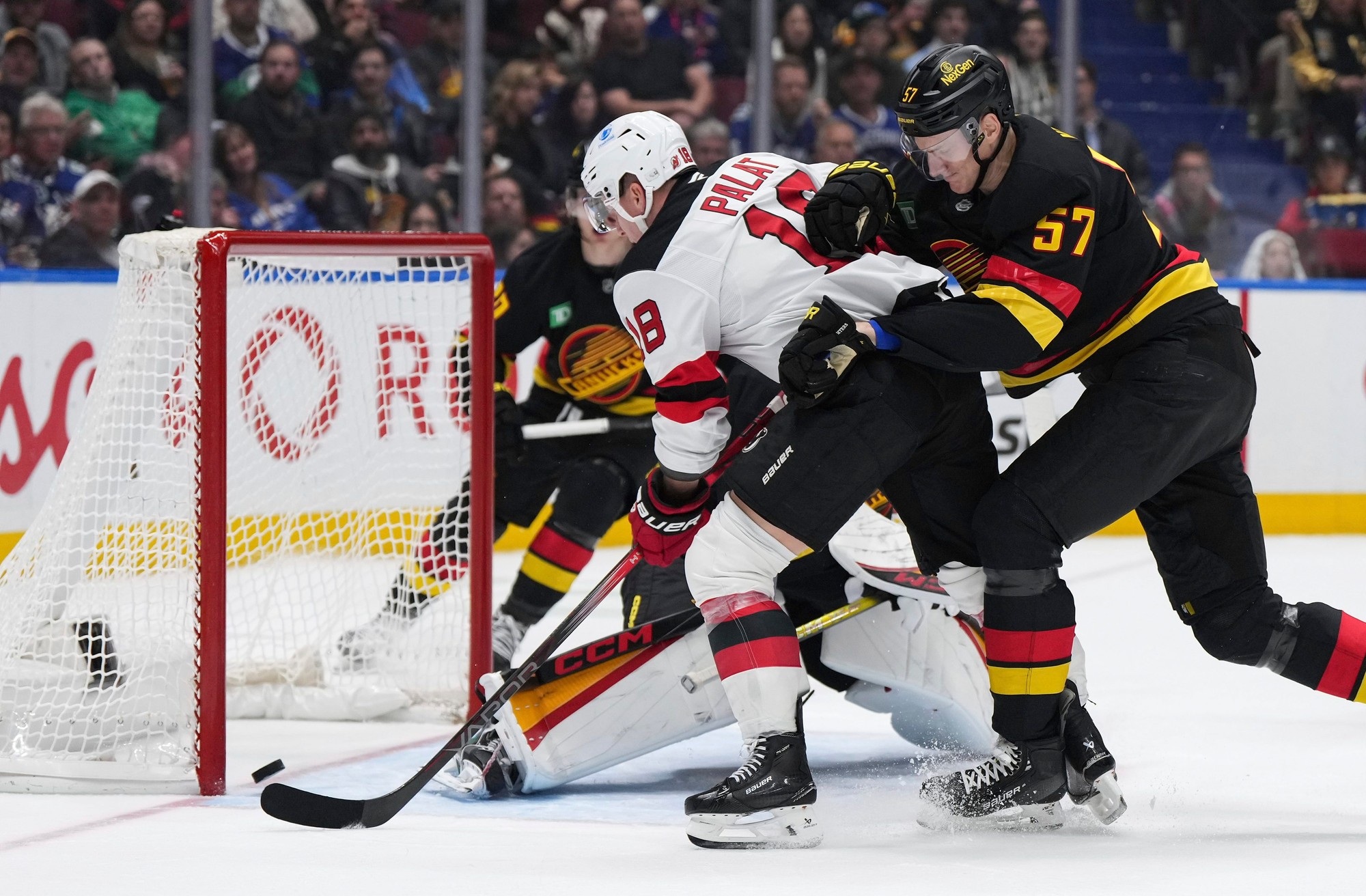 Zápas NHL: New Jersey Devils - Vancouver Canucks.