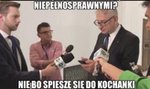 "Nie mogę rozmawiać, śpieszę się do kochanki". Internauci wyśmiewają Stanisława Piętę