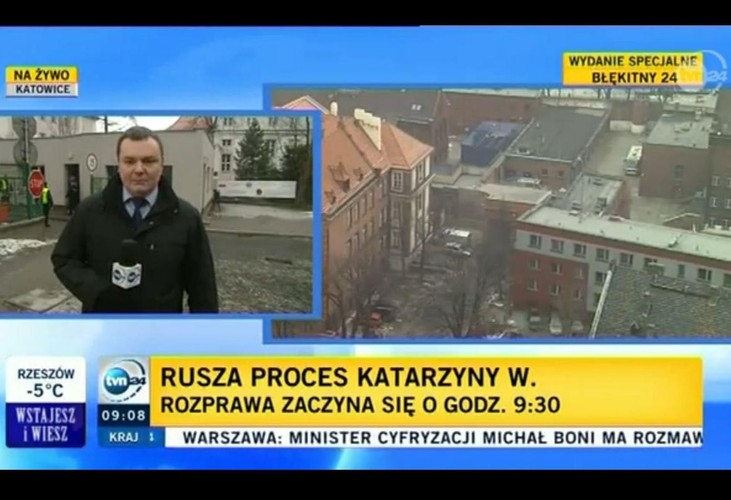 Proces Katarzyny W. Ogromne zainteresowanie mediów