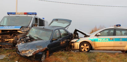 Po narkotykach staranował policjantów. Taką dostał karę