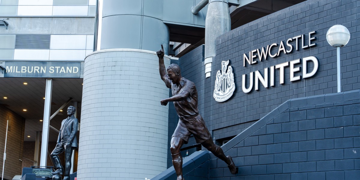 Stadion Newcastle United.