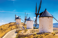 Wiatraki Don Kichota - Consuegra, prowincja Toledo