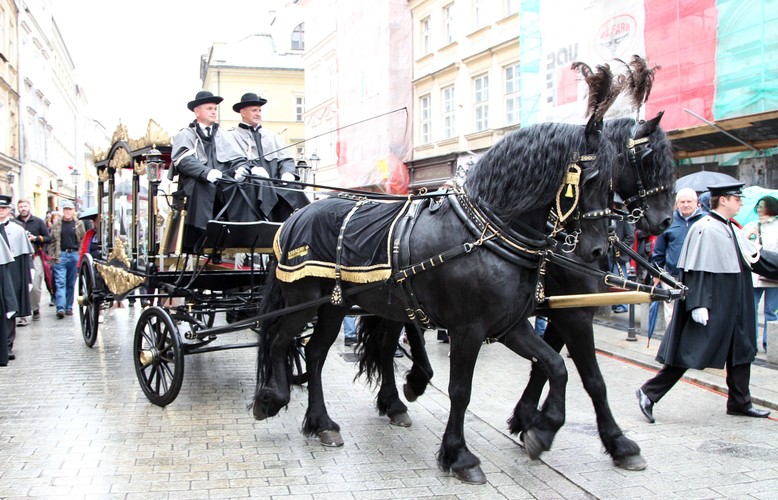 Kondukt z prochami Sławomira Mrożka