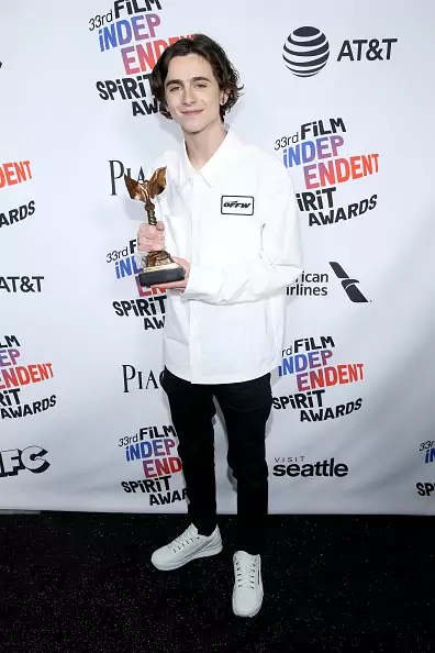 Timothee Chalamet w Off-White
