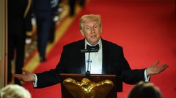 donald trump świętuje zwycięstwo. w białym domu wystrzeliły korki od szampana