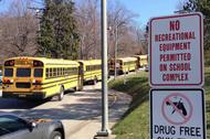 USA autobus szkolny Franklin Regional High School