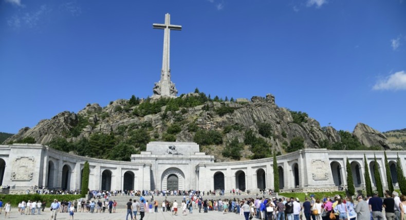 Dictator Francisco Franco, who ruled Spain with an iron fist following the end of the 1936-39 civil war, is buried in an imposing basilica carved into a mountain in the Valley of the Fallen, 50 kilometres (30 miles) outside Madrid