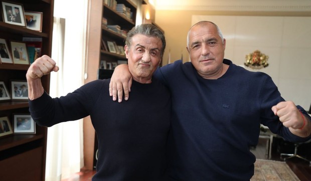 Bojko Borisov, Silvester Stalone