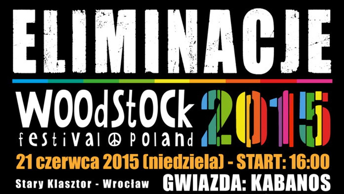 W niedzielę 21 czerwca we wrocławskim klubie "Stary Klasztor" (ul. Purkyniego 1) odbędzie się Finał Eliminacji do 21. Przystanku Woodstock. Tego dnia o występ na Dużej Scenie Najpiękniejszego Festiwalu Świata będzie się ubiegać aż 11 zespołów z całej Polski.