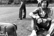 Fuball-WM '74: Kazimierz Deyna im Training