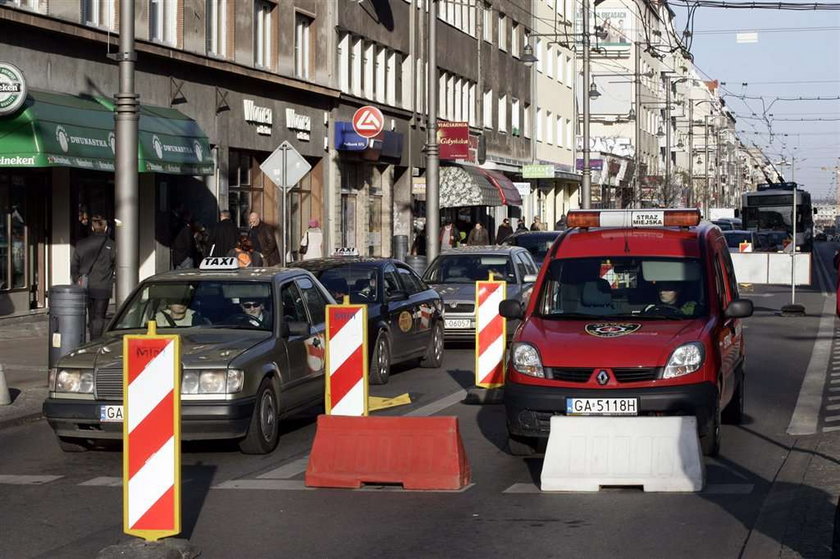 Strażnicy pilnują remontów w Gdyni