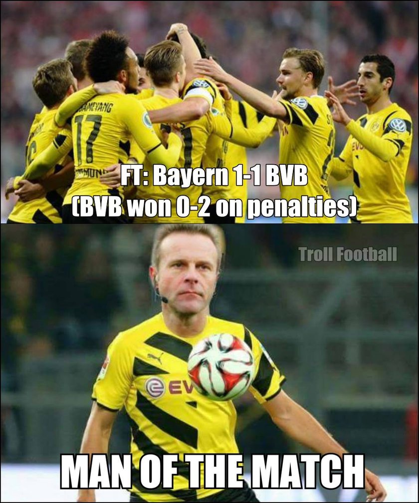 Memy po meczu Bayernu z BVB!