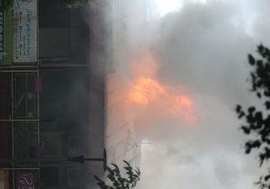 Požar u bloku 45