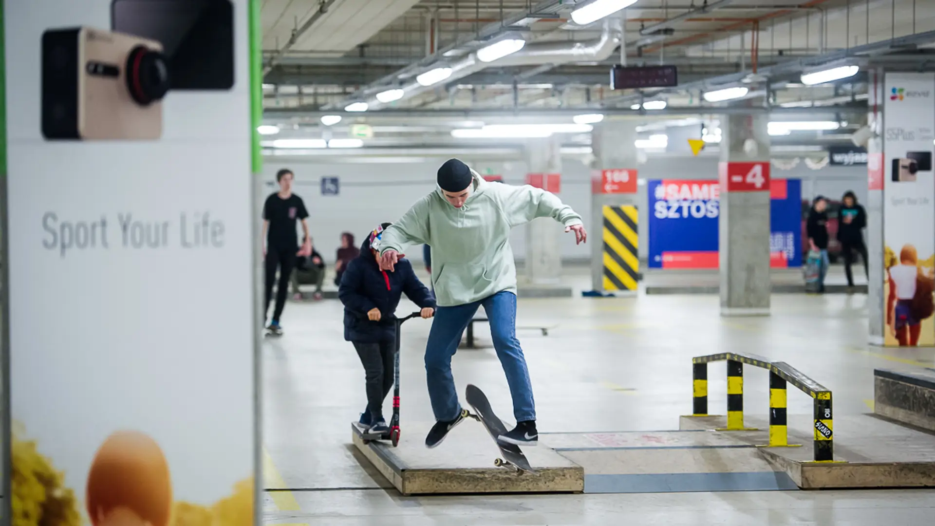 W zimie też można jeździć na desce. Skatepark na Narodowym to opcja nie tylko dla zawodowców